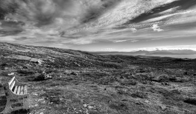 The view towards Raasay, Inner Hebrides, Scotland