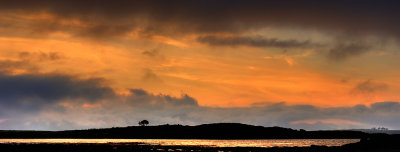 Broadford at sunset, Skye