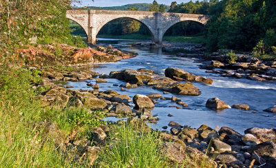 Potarch Bridge on the River Dee