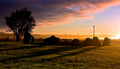 Culllerie Stone Circle - Sunrise