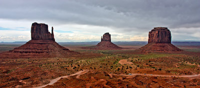 The Mitten Buttes - Monument Valley
