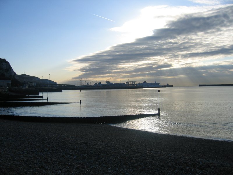 Early morning on Dover beach