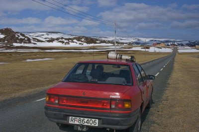 On the road to Hamningberg