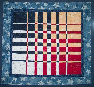 Bunny's stars-and-stripes-convergence-quilt