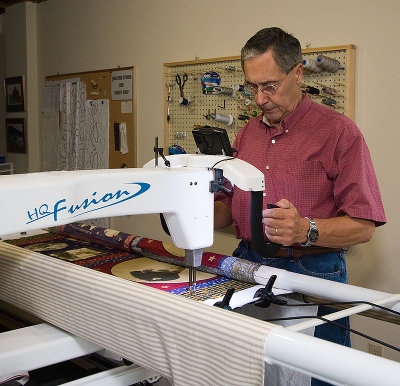 Joe's Long Arm Quilting with the HQ Fusion