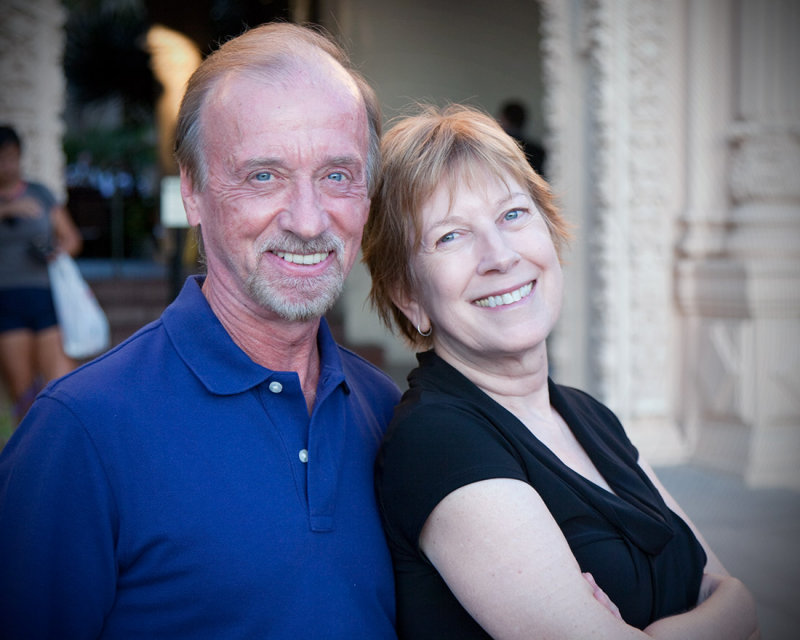 Anne and Grant at Balboa Park