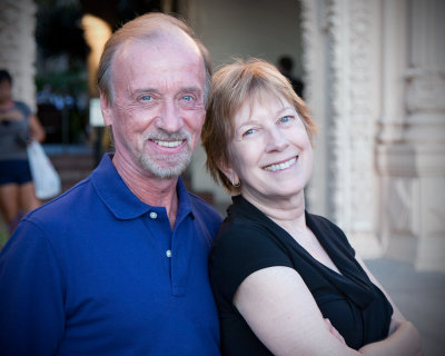 Anne and Grant at Balboa Park