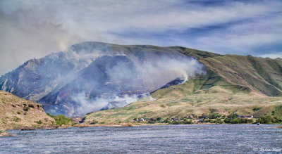 Forest Fire on the Snake River