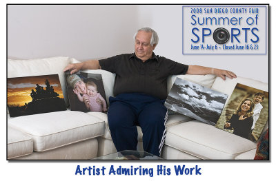SP Friday:  Artist Admiring His Work