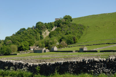 A view of Peveril Castle, Castleton
