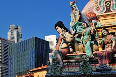 A singapore temple