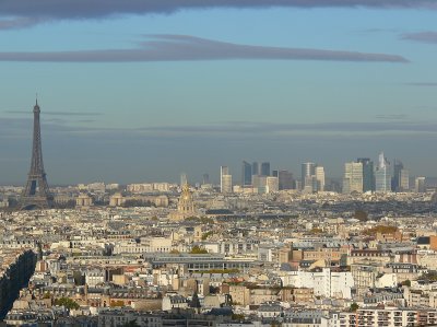 Tour Eiffel, Invalides, La Defense