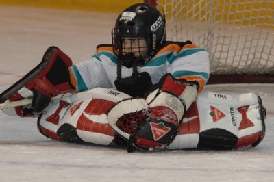 Tyler Hockey Goalie (March 2008)