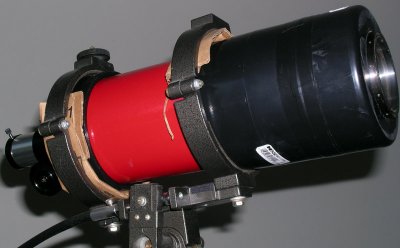 460mm f7.3 process lens mounted in telescope tube