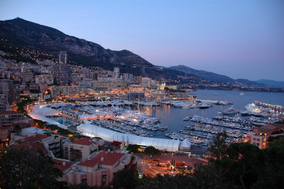 Monaco evening