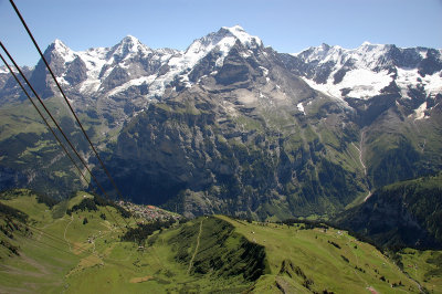 View from Schilthorn