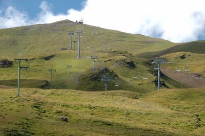 Zinal ski slopes