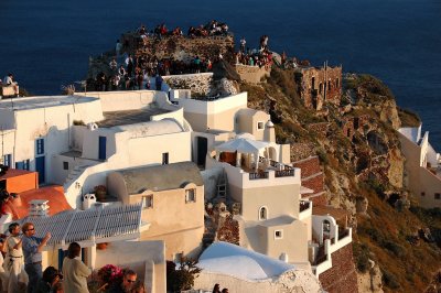 Oia observation point