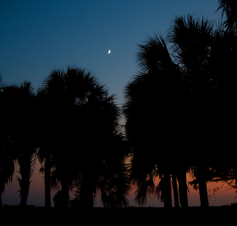 Truluck Island, October moon photo rick bolt photos at pbase