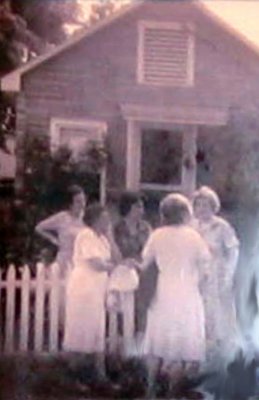 In Front of Ramona's Bungalow
