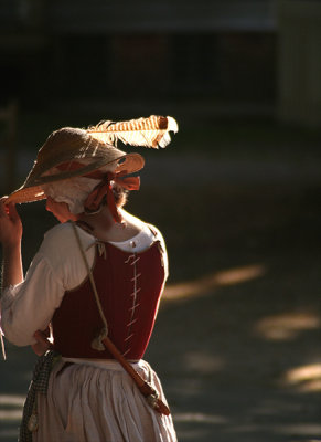 Playing the part-Colonial Williamsburg