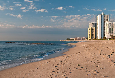 Crystal clear morning - Florida coast