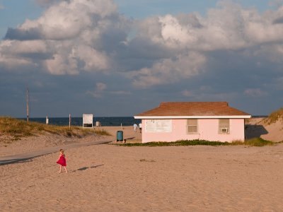 Pink and red