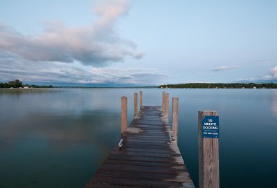 Last Light off the Dock