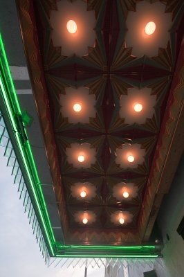 Movie Theater Awning Detail