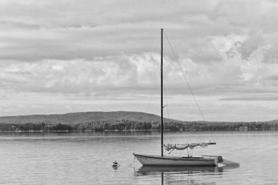 Boat on Crooked Lake