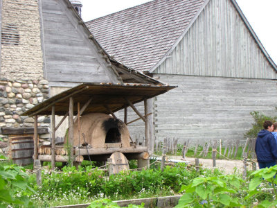 Bread oven, Fort Michilmackinac, Mackinaw City