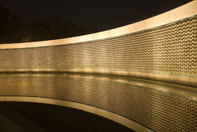 The Freedom Wall at the World War II Memorial