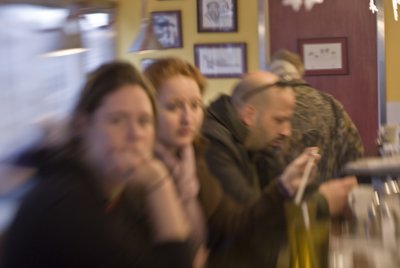 The Counter Crowd at O'Rourkes Diner