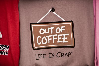 Out of Coffee