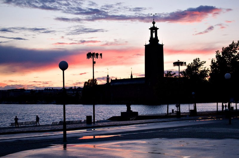 Stockholm Harbour Sunset 2