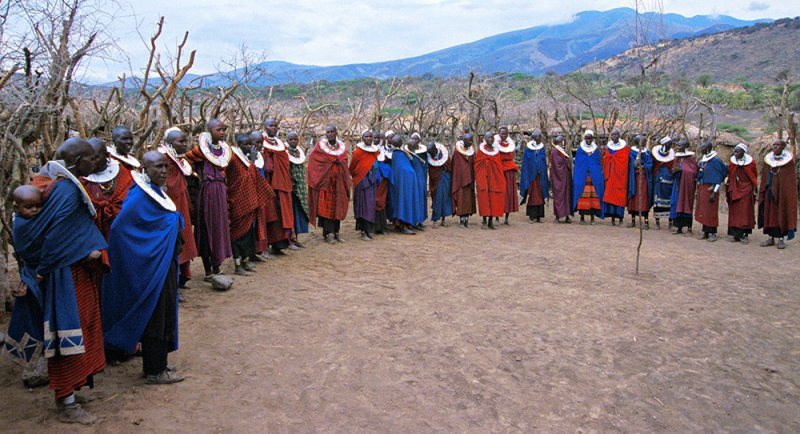 Maasai Women in the Boma