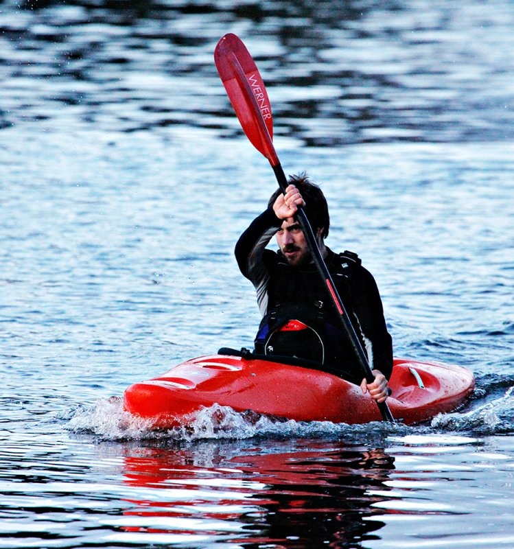 Red Kayak