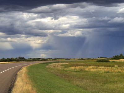 The road to rain