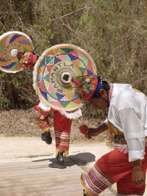 Mayan dancers