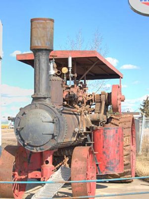 Steam tractor 6597