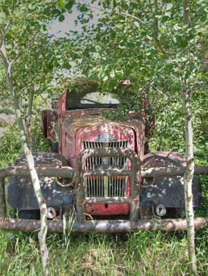 Abandoned vehicle 1821