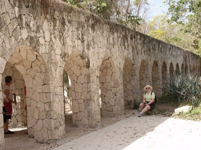 Mayan aqueduct