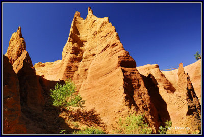 FRANCE - PROVENCE - RUSTREL - COLORADO PROVENCAL