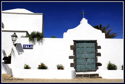 SPAIN - ISLAND OF LANZAROTE - TINAJO VILLAGE