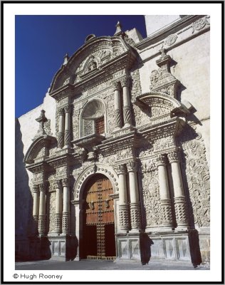 PERU -  AREQUIPA - LA COMPANIA - THE JESUIT CHURCH
