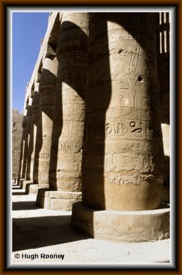 EGYPT - LUXOR - KARNAK TEMPLE - GREAT HYPOSTYLE HALL