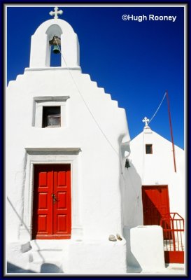 GREECE - MYKONOS - ANOTHER SMALL CHURCH