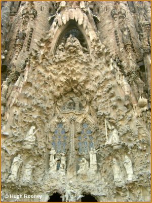 SPAIN - BARCELONA - LA SAGRADA FAMILIA