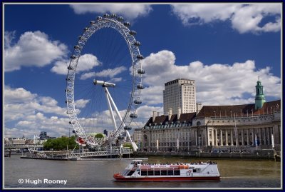 England - London - The London Eye 