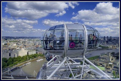 England - London - The London Eye 